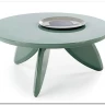 Стол журнальный Halmar SORAYA 2 (светло-голубой)