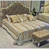 Купить Кровать с мягким изголовьем 180*200 Romantic R418-K02-AG-B01 с доставкой по России по цене производителя можно в магазине Другая Мебель в Тольятти