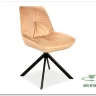 Стул кухонный Signal BOOGIE II Velvet Bluvel 28 бежевый/черный мат