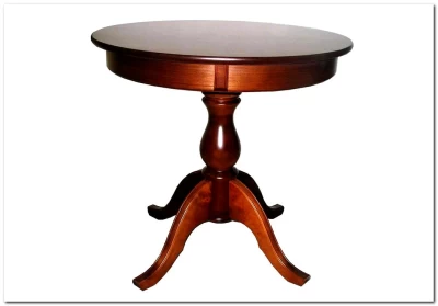 Стол обеденный Диалог 5 круглый на балясине (раздвижной) BOSSANOVA