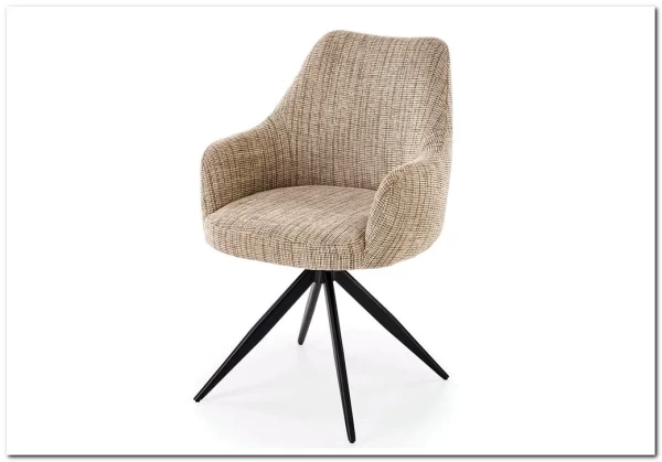 Стул кухонный Halmar K564 поворотный (бежевый/черный) Стул кухонный Halmar K564 поворотный (бежевый/черный)