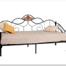 Купить Кровать Federica (mod. AT-881) 90*200 см (Day bed), красный дуб/черный с доставкой по России по цене производителя можно в магазине Другая Мебель в Тольятти