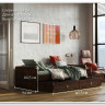 Недорогую мебель такую как Кровать JLOZ1S 90 ИНДИАНА BRW купить в магазине Другая Мебель в Тольятти