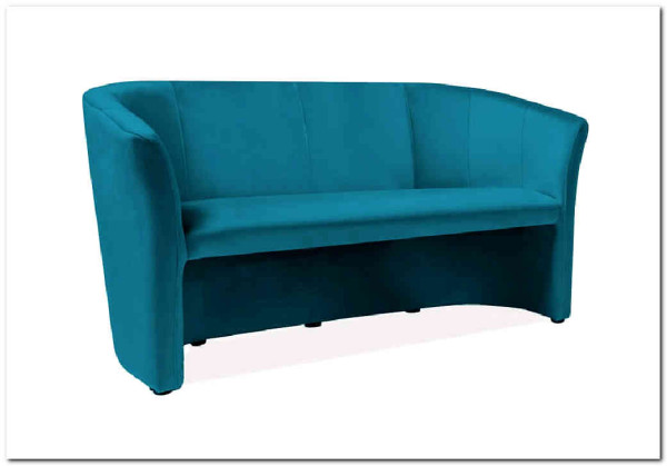 Диван TM-3 Velvet Bluvel 85  Signal (бирюзовый)