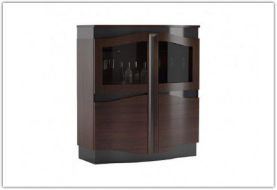 Шкаф с баром 2DS2D с подсветкой DIUNA Mebin