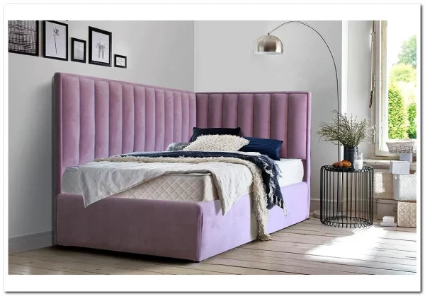 Угловая кровать Адель 90/120/140/160/180/200х200 Soft Time  Угловая кровать Адель 90/120/140/160/180/200х200 Soft Time