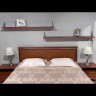 Купить Кровать Кентаки LOZ/140x200 каштан BRW с доставкой по России по цене производителя можно в магазине Другая Мебель в Тольятти