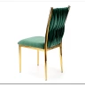Стул кухонный K436  Halmar (темно-зеленый/золотой)