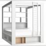 Купить Кровать со шкафом библиотечным и балдахином с основанием 160x200 4You by VOX с доставкой по России по цене производителя можно в магазине Другая Мебель в Тольятти
