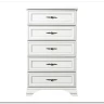 Купить Комод Кентаки KOM5S белый BRW  с доставкой по России по цене производителя можно в магазине Другая Мебель в Тольятти