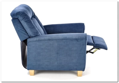 Кресло раскладное BARD  Halmar (темно-синий)