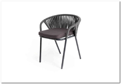 Женева плетеный стул из синтетических лент