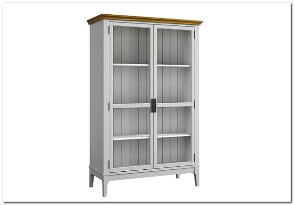 Шкаф для посуды Квадро-С 20 из массива сосны