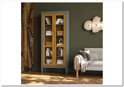 Шкаф для посуды Ольса-С 200 из массива сосны