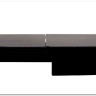 Стол FORIO 160 MATT BLACK MARBLE SINTERED STONE/ BLACK
