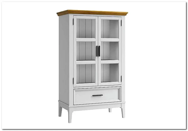 Шкаф для посуды Квадро-С 21 из массива сосны