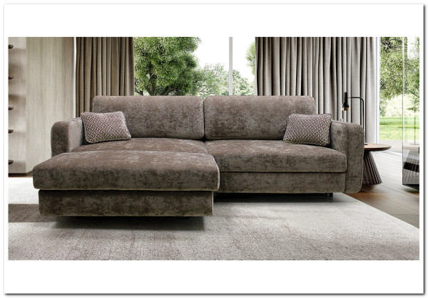 Диван Марко с широкой оттоманкой Soft Time Диван Марко с широкой оттоманкой Soft Time