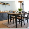 Стол обеденный Форест Графит 120 (массив)