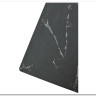 Стол FONDI 180 MARBLES NERO KL-116 Черный мрамор матовый, итальянская керамика/ черный каркас