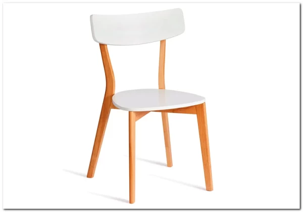 Стул Claire White (Белый) / Natural (натуральный) Стул Claire White (Белый) / Natural (натуральный)