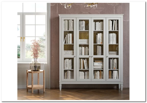 Шкаф для посуды Ольса-С 400 из массива сосны