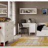 Стеллаж Ева (Хельга) REG/125 белый BRW