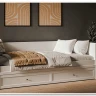 Стеллаж Ева (Хельга) REG/125 белый BRW