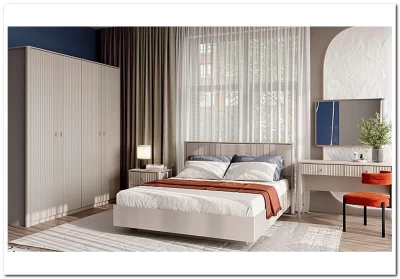 Кровать Dalia персидский жемчуг LOZ160х200 М BRW