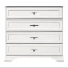 Купить Комод Кентаки KOM4S белый BRW с доставкой по России по цене производителя можно в магазине Другая Мебель в Тольятти