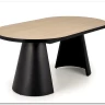 Стол обеденный Halmar GIACOMO 180 раскладной (натуральный/черный)