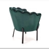 Кресло Halmar ANGELO (темно-зеленый/черный)