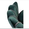 Кресло Halmar ANGELO (темно-зеленый/черный)