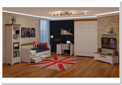 Антресоль 3-х дверного шкафа  Бейли (массив)